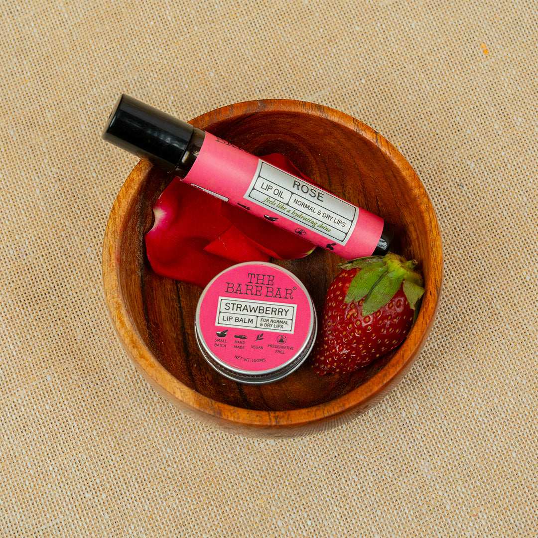 Strawberry & Rose Lip Care Duo
