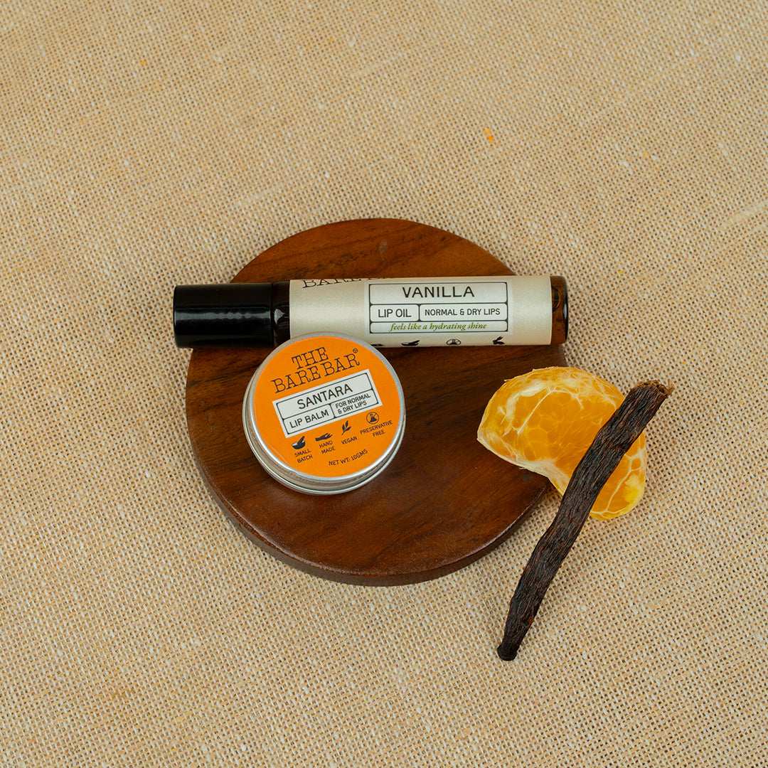 Santara & Vanilla Lip Care Set