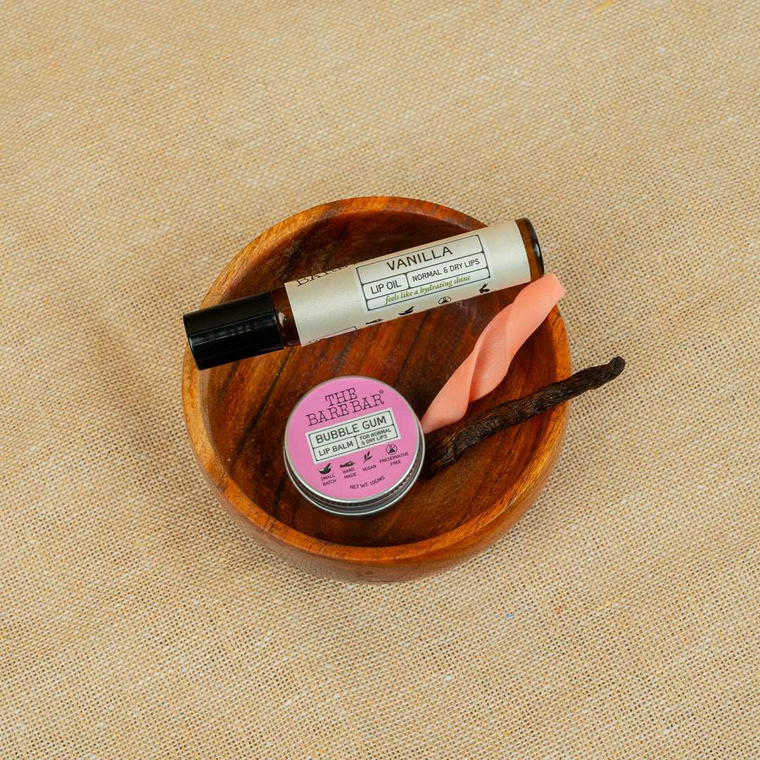 Bubble Gum & Vanilla Lip Care Set