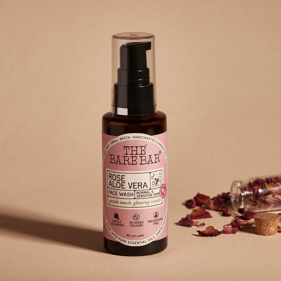 Rose Aloe Vera Face Wash