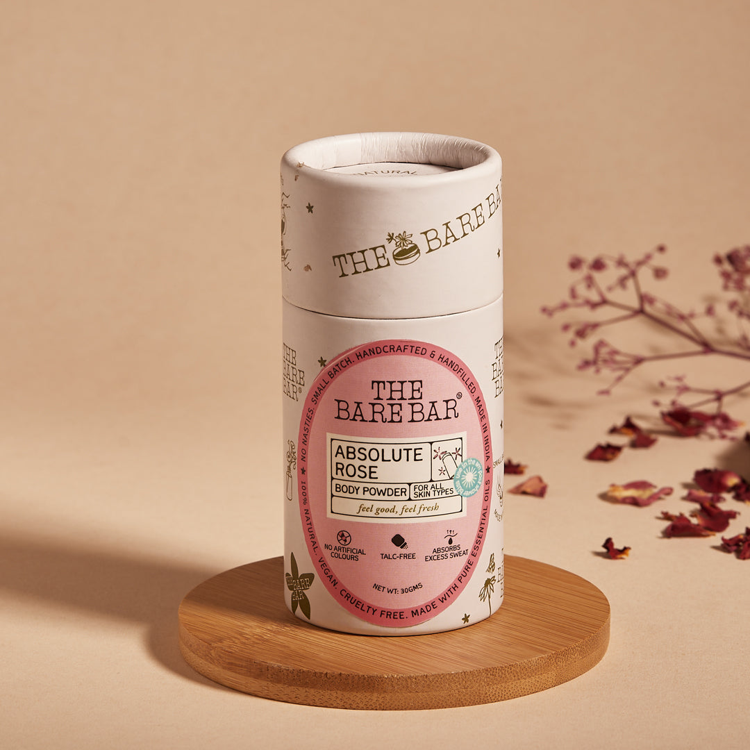 Absolute Rose Body Powder (Talc free) image 1
