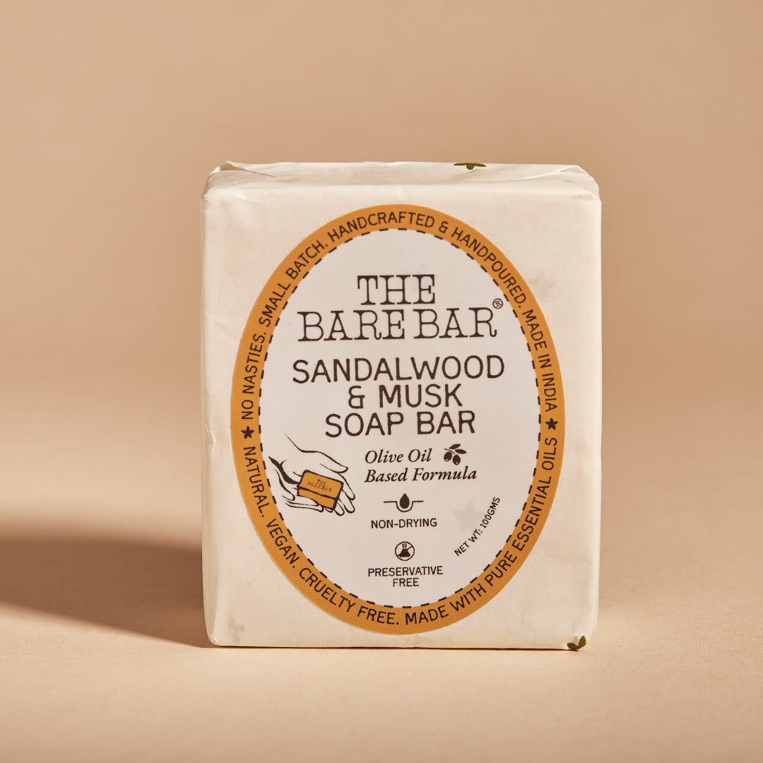 Sandalwood And  Musk Soap Bar