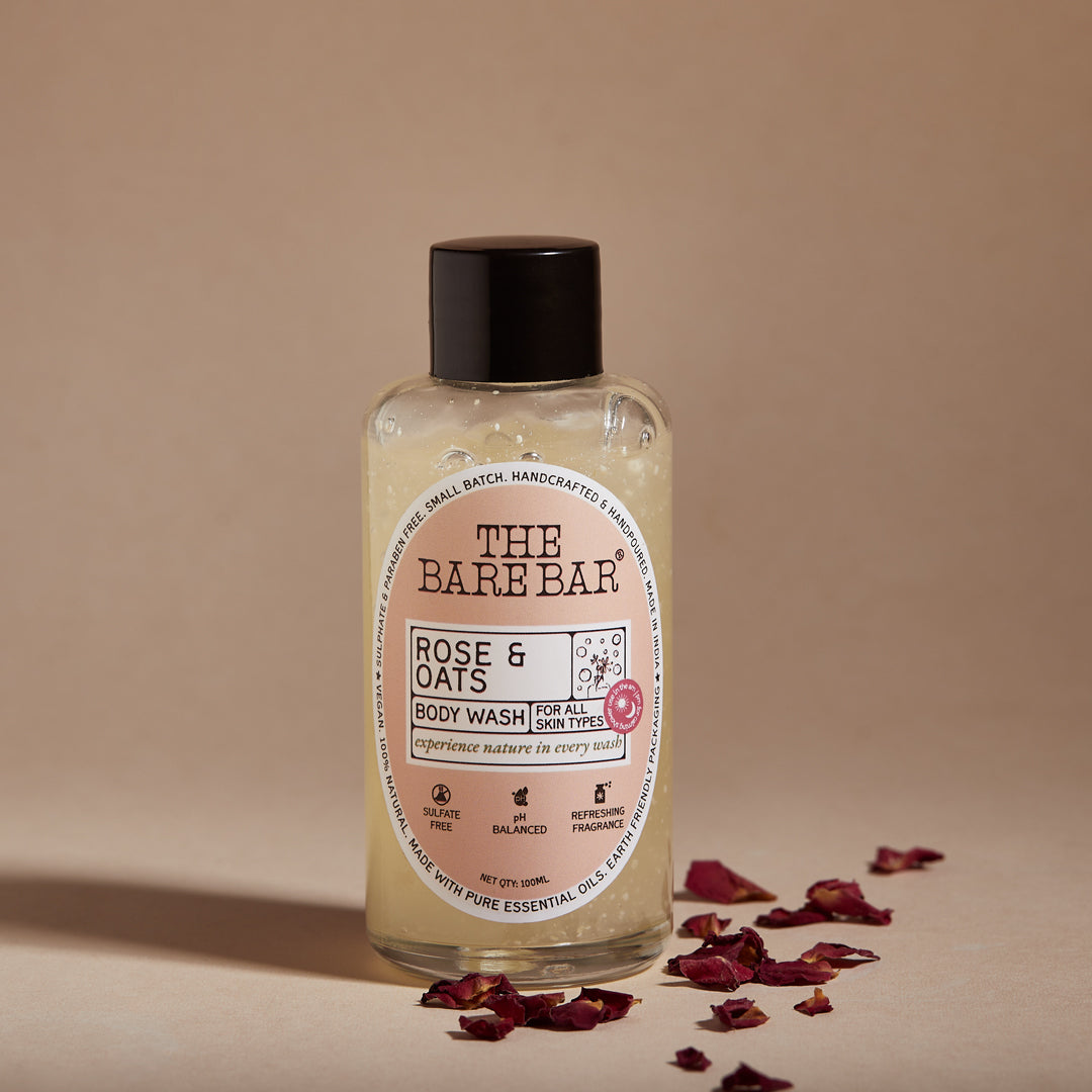 Rose And Oats Body Wash