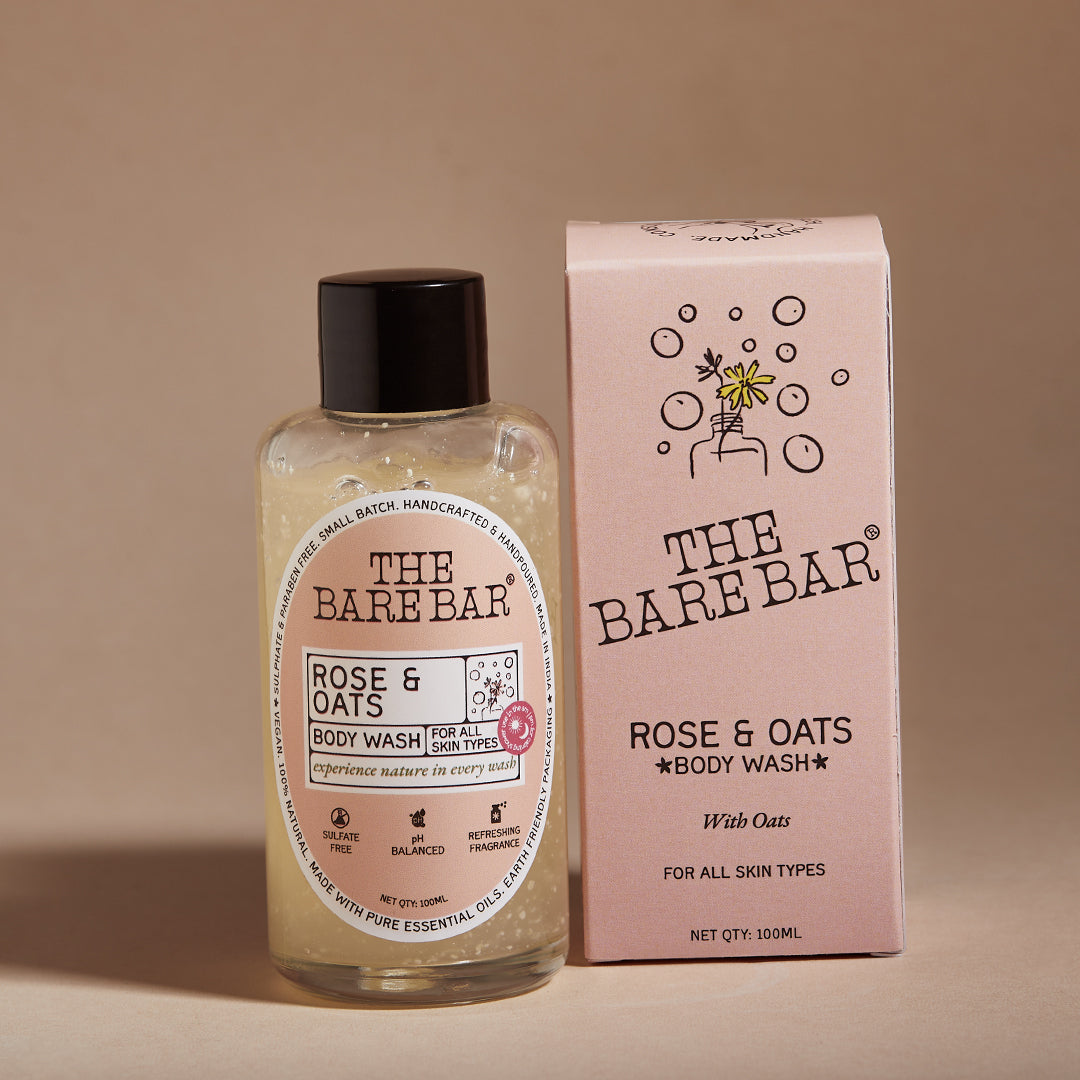 Rose And Oats Body Wash