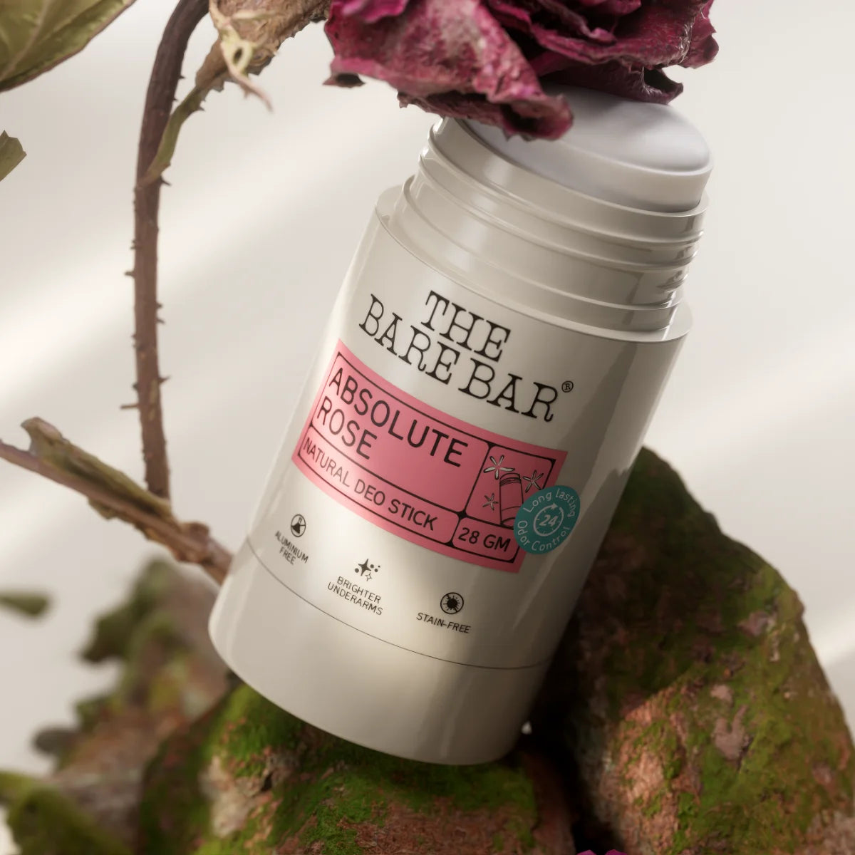 Absolute Rose Deodorant Stick – THE BARE BAR