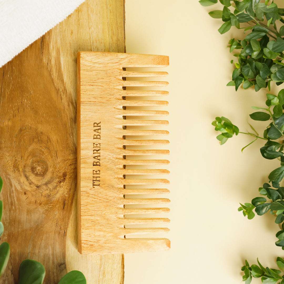 Neem Wooden Shampoo Comb ( Pack of 2)