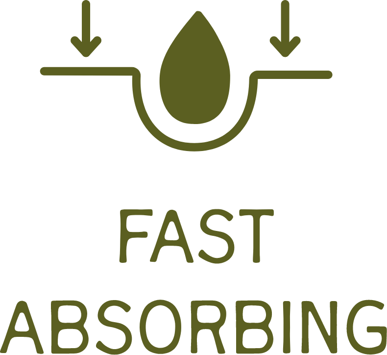 FAST ABSORBING