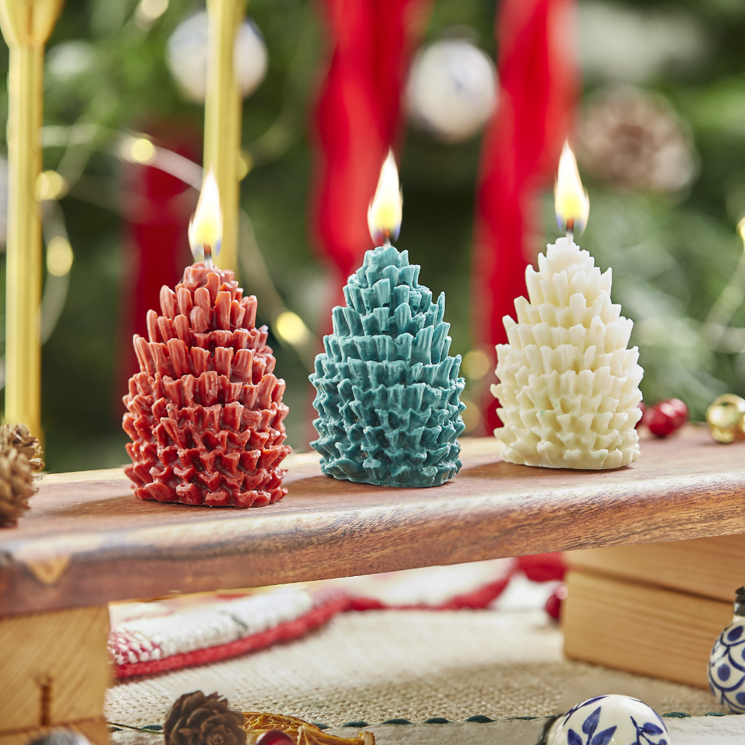 Holiday Sweet Tree Candle – Pack of 3