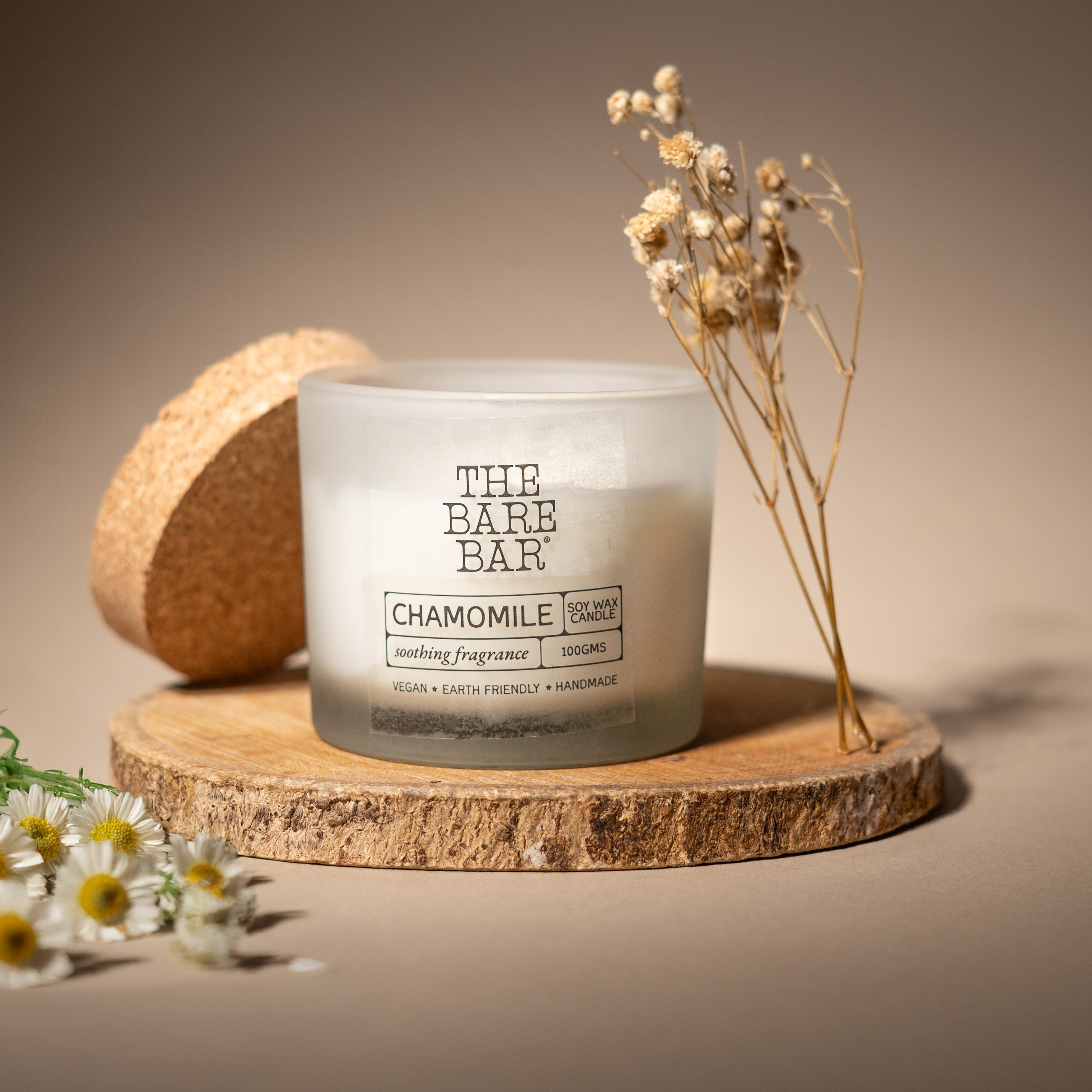 Chamomile - Glass jar Candles