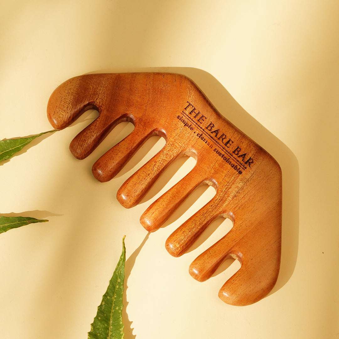 Neem Wood Massager Comb