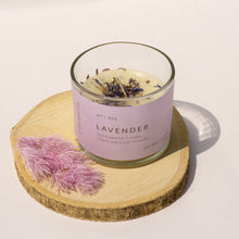Load image into Gallery viewer, LAVENDER GLASS JAR CANDLES
