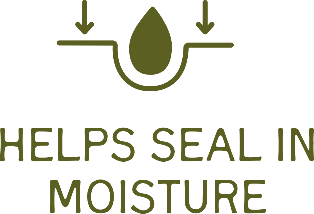 HELPS SEAL IN MOISTURE