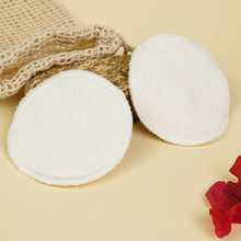 Load image into Gallery viewer, Bamboo Face Wipes And Mesh Bag For Wipes
