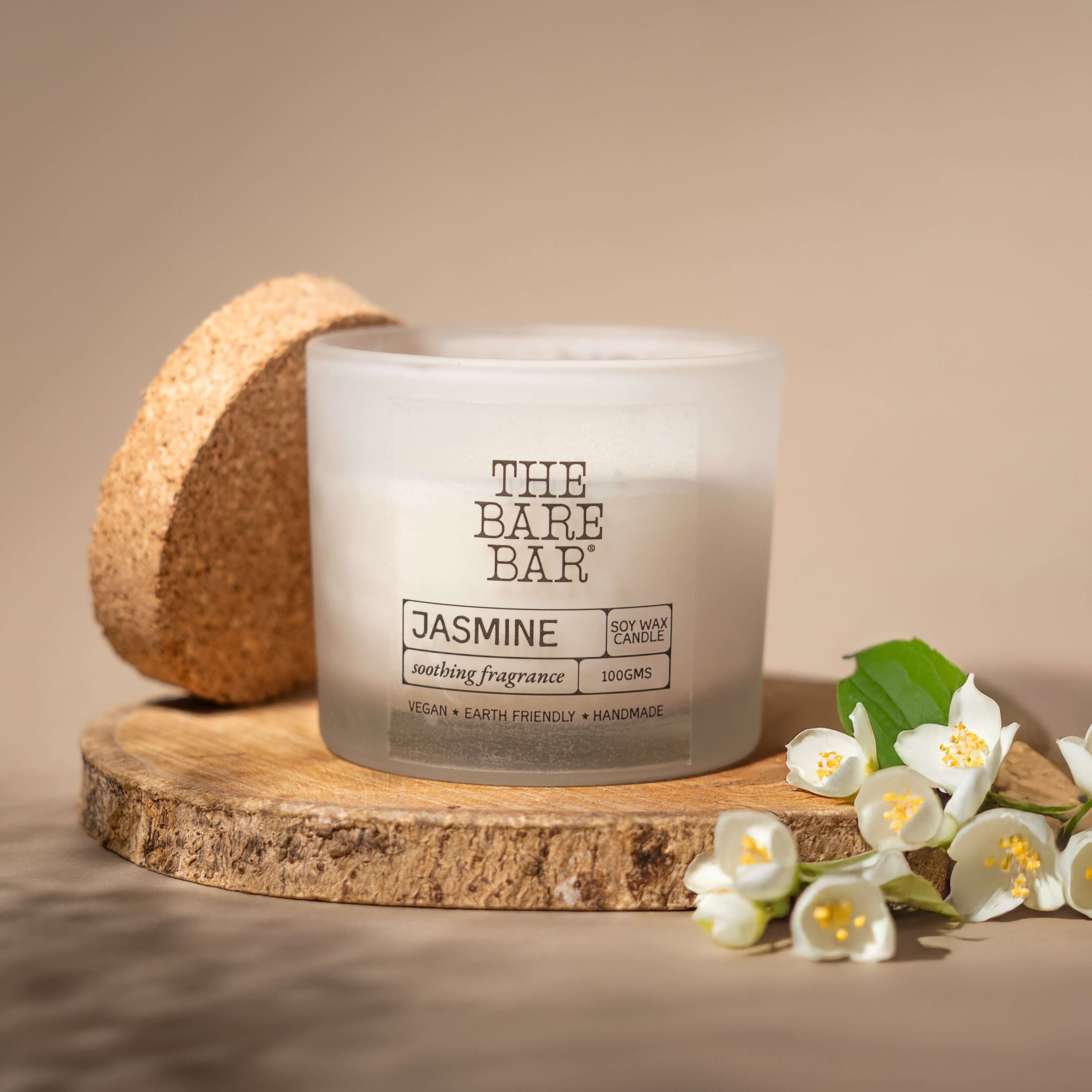 Jasmine Glass Jar Candles