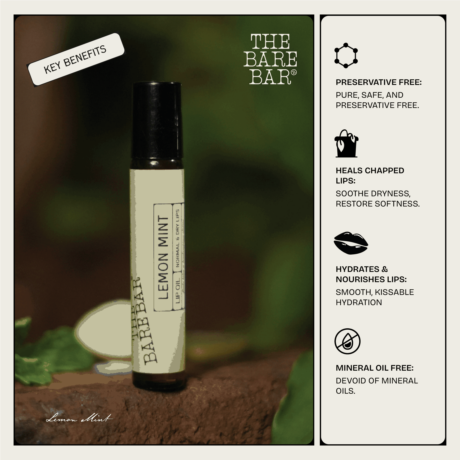 Lemon Mint Lip Oil-10ml