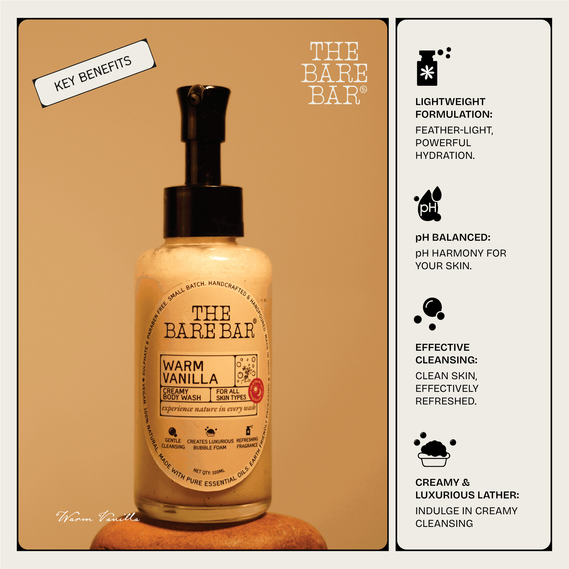 Warm Vanilla Creamy Body Wash