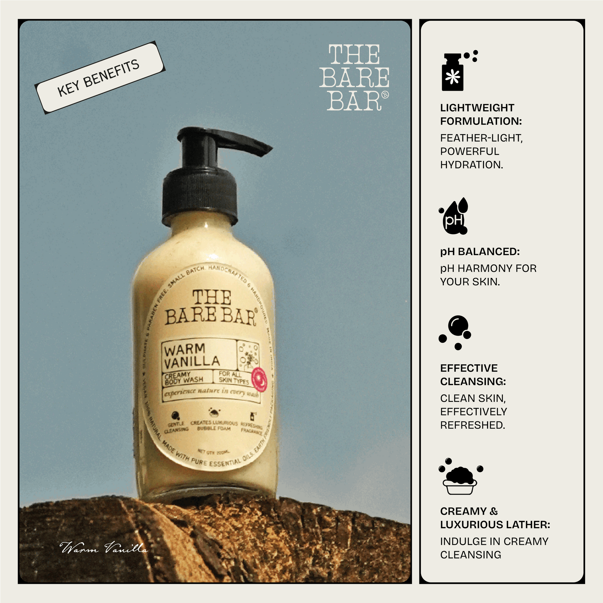 Warm Vanilla Creamy Body Wash