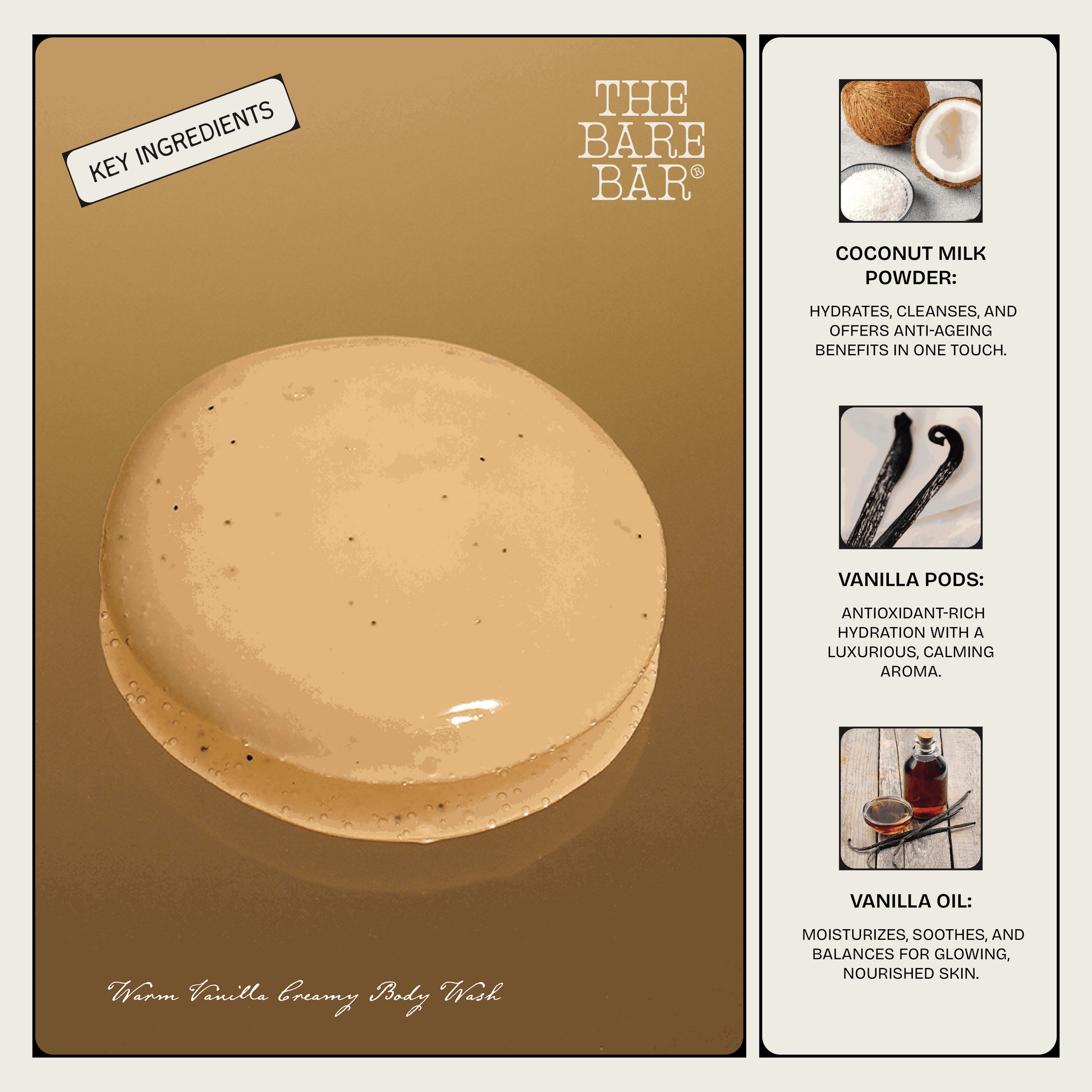 Warm Vanilla Creamy Body Wash