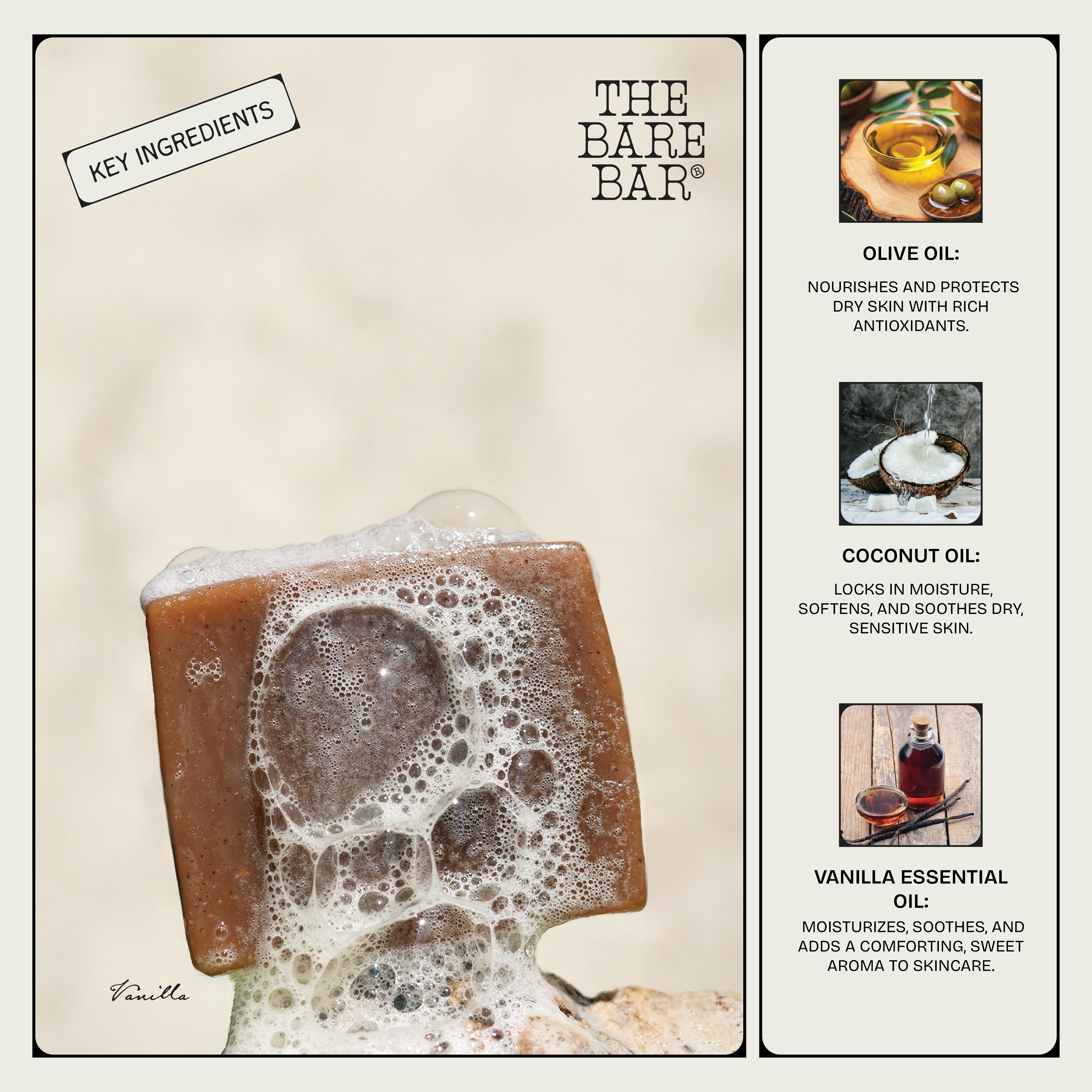 Vanilla Soap Bar