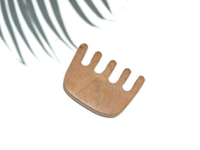 Load image into Gallery viewer, Neem Wood Massager Comb (Small)
