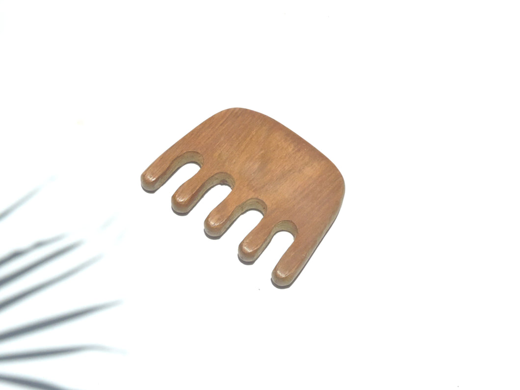 Neem Wood Massager Comb (Small)