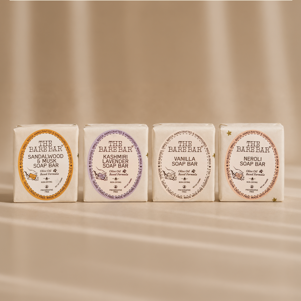 The Soap Wardrobe - Vanilla + Kashmiri Lavender + Neroli + Sandalwood & Musk