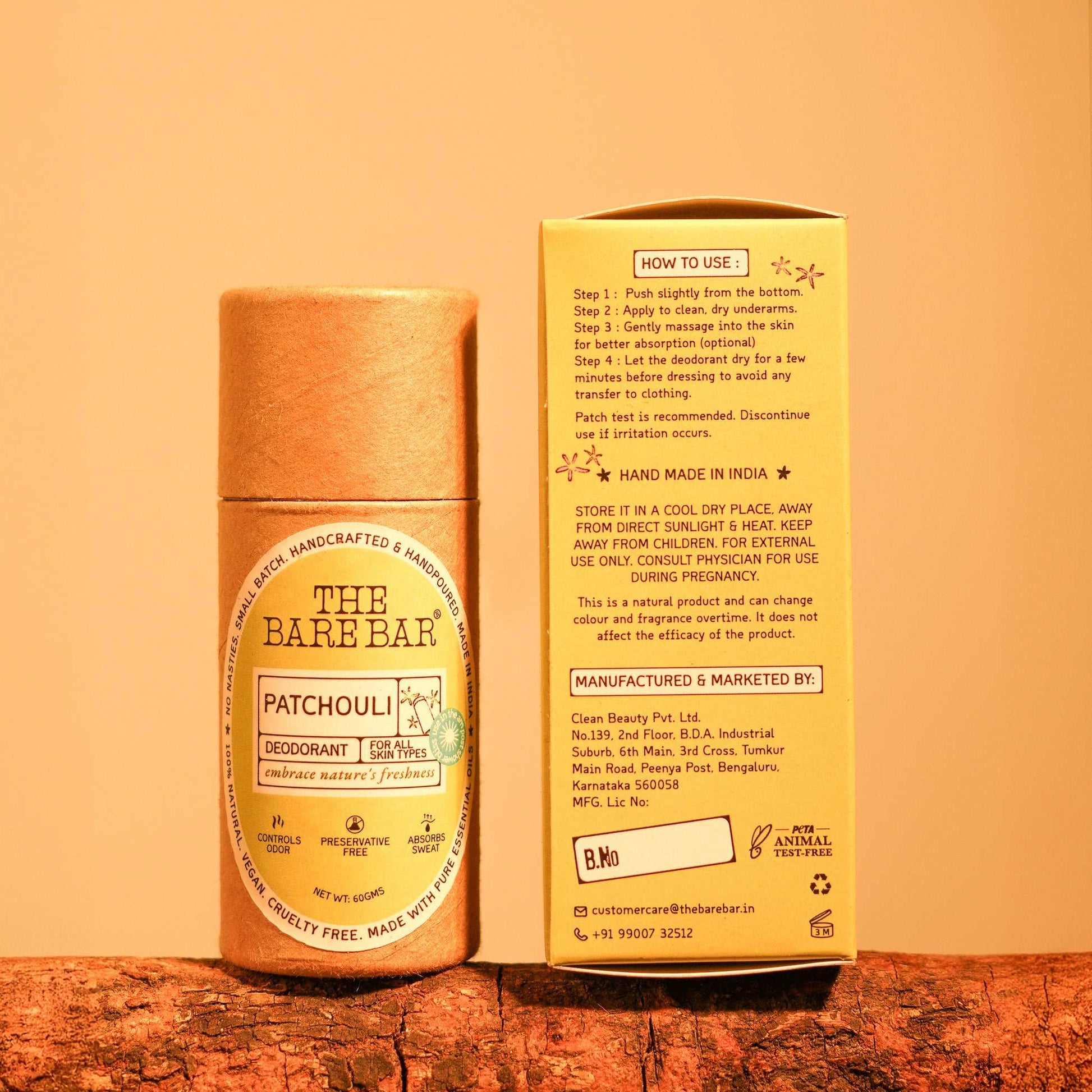 Patchouli Deodorant