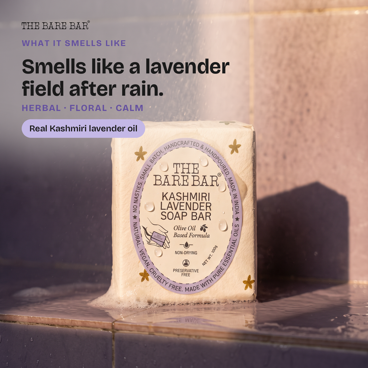 Kashmiri Lavender Soap Bar