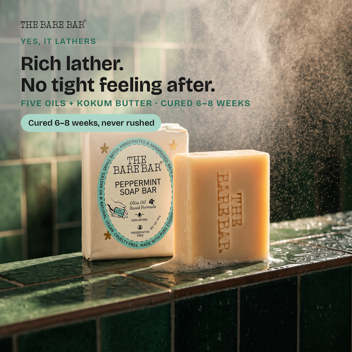 Peppermint Soap Bar