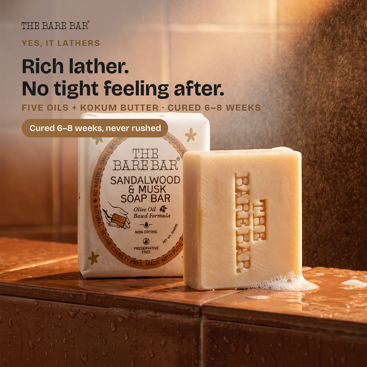 Sandalwood & Musk Soap Bar