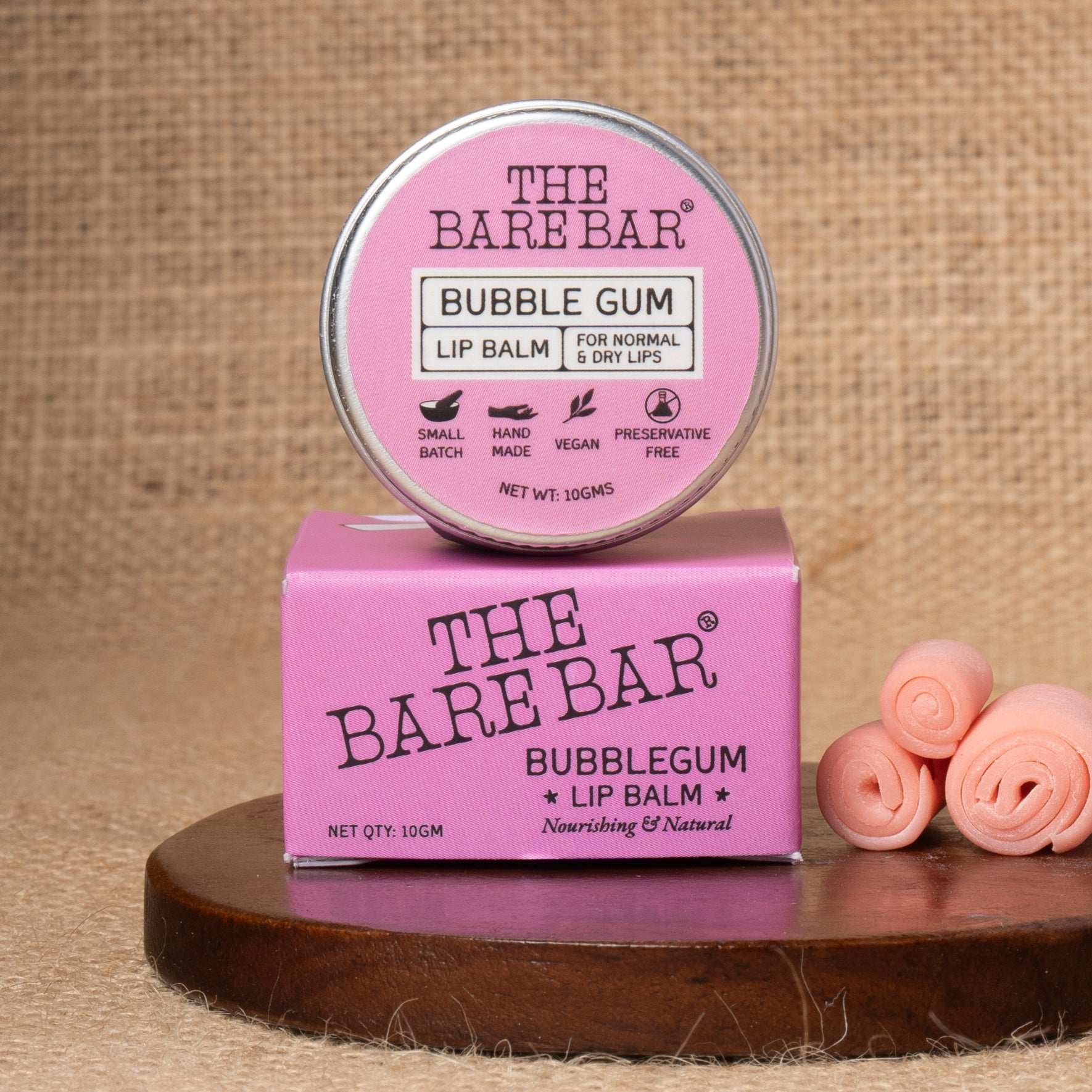 Bubble Gum Lip Balm-10gm