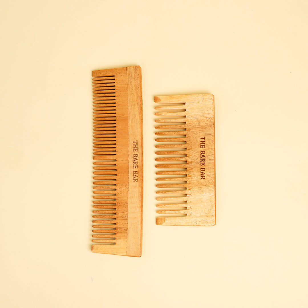 Neem Shampoo and Regular Comb set
