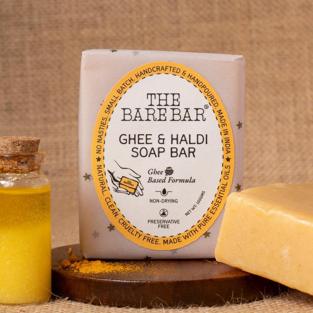 Ghee And Haldi Soap Bar