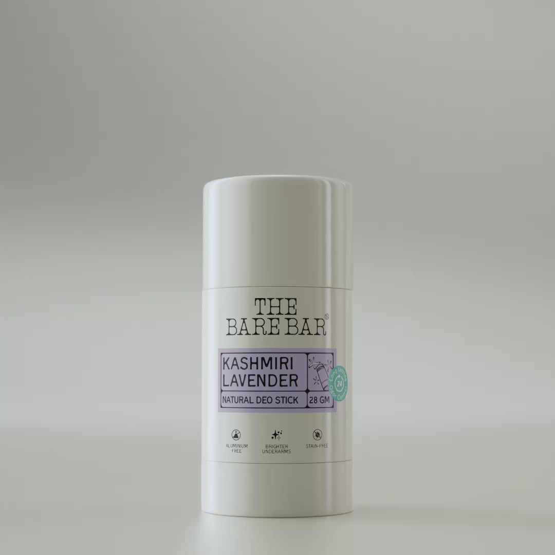 Load video: Kashmiri Lavender Deodorant Stick
