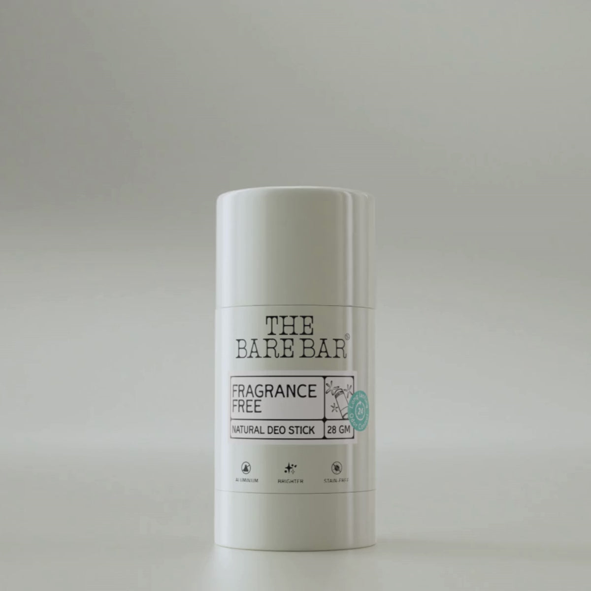 Load video: Fragrance Free Deodorant Stick