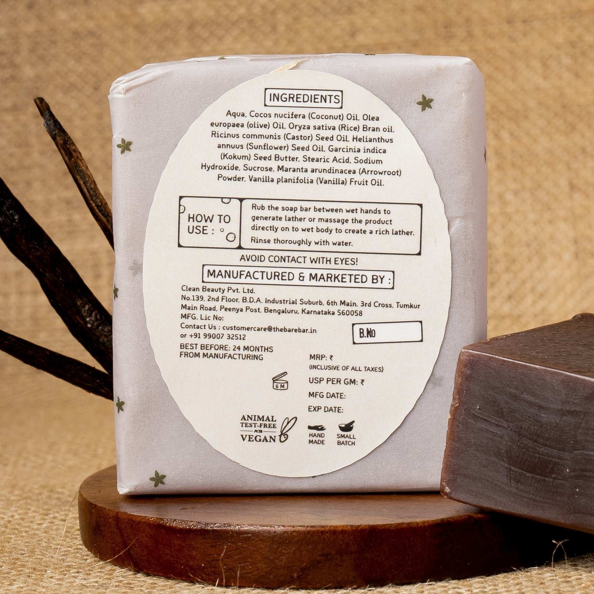 Vanilla Soap Bar
