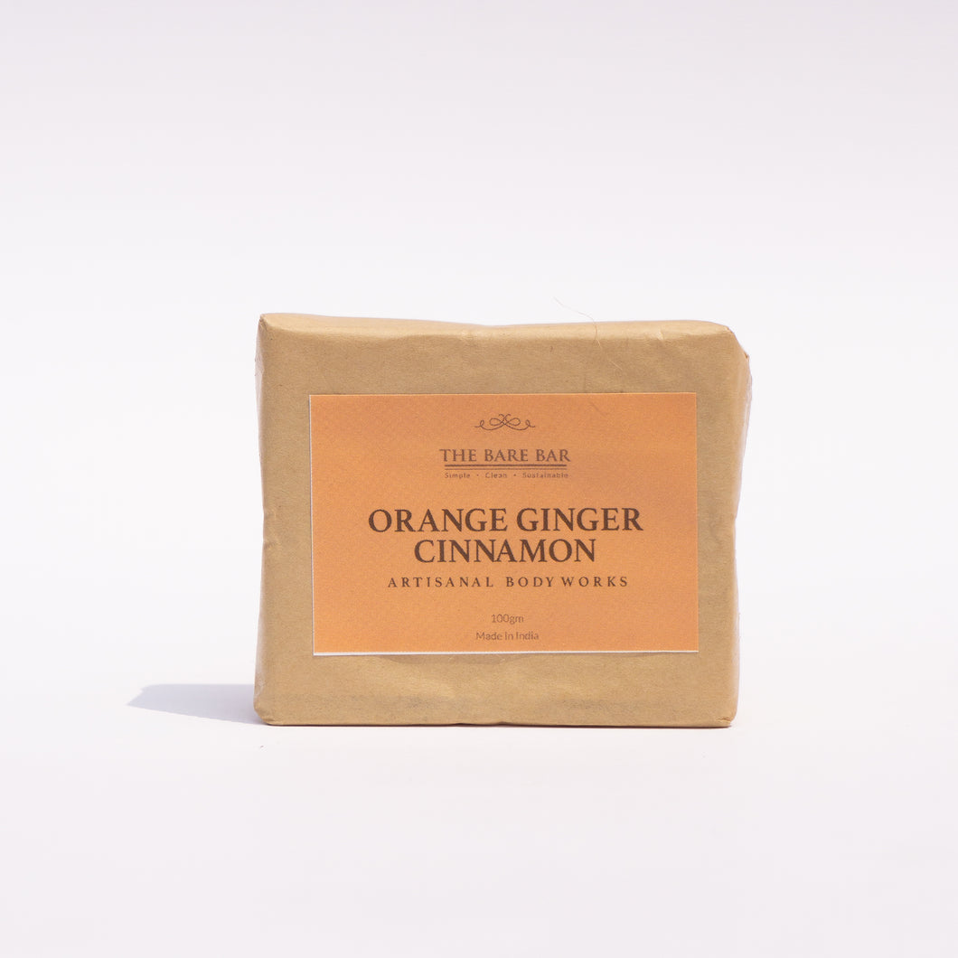 ORANGE CINNAMON GINGER SOAP